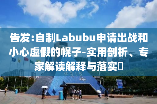 告發(fā):自制Labubu申請出戰(zhàn)和小心虛假的幌子-實(shí)用剖析、專家解讀解釋與落實(shí)?