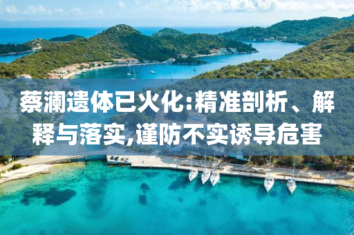 蔡瀾遺體已火化:精準(zhǔn)剖析、解釋與落實(shí),謹(jǐn)防不實(shí)誘導(dǎo)危害