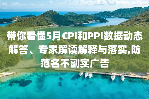 帶你看懂5月CPI和PPI數(shù)據(jù)動態(tài)解答、專家解讀解釋與落實,防范名不副實廣告