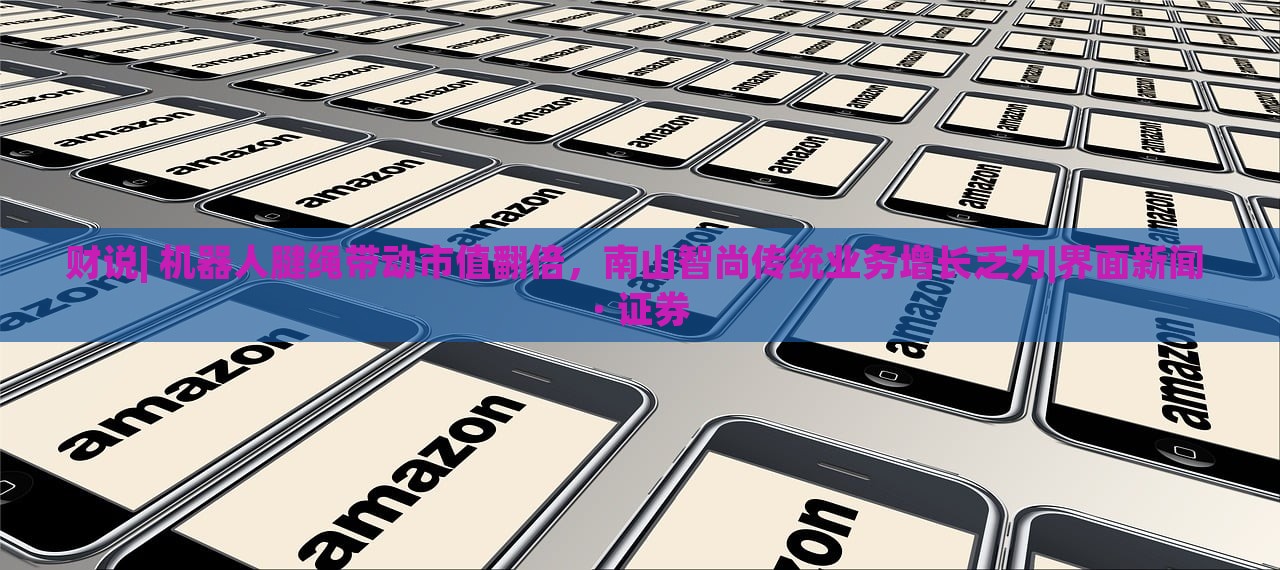 財(cái)說(shuō)| 機(jī)器人腱繩帶動(dòng)市值翻倍，南山智尚傳統(tǒng)業(yè)務(wù)增長(zhǎng)乏力|界面新聞 · 證券