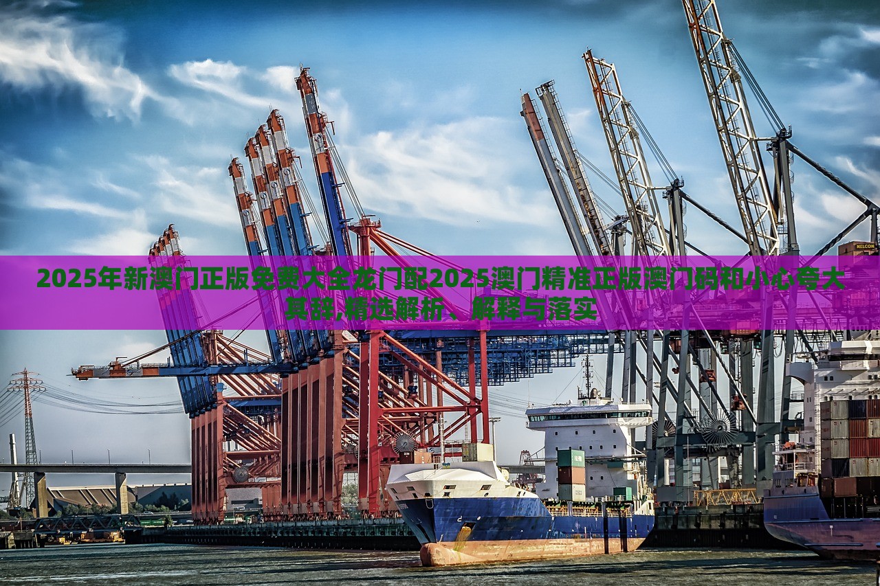 2025年新澳門正版免費大全龍門配2025澳門精準正版澳門碼和小心夸大其辭,精選解析、解釋與落實 2025年新澳門正版免費大全龍門配2025澳門精準正版澳門碼和小心夸大其辭,精選解析、解釋與落實