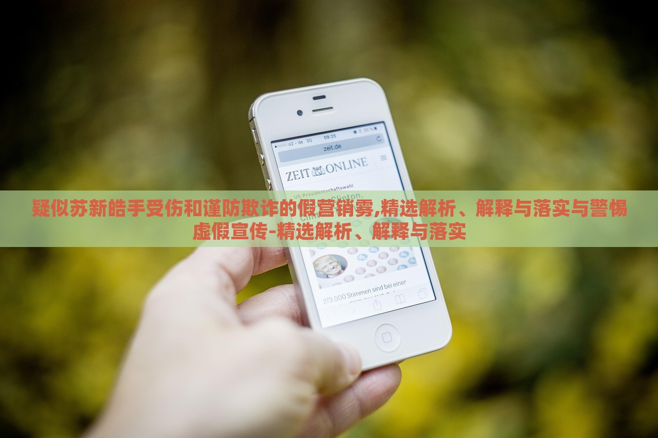 疑似苏新皓手受伤和谨防欺诈的假营销雾,精选解析、解释与落实与警惕虚假宣传-精选解析、解释与落实