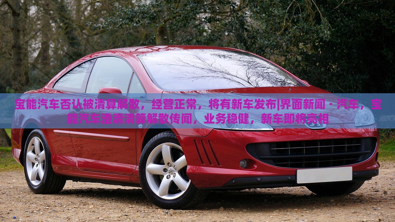 宝能汽车否认被清算解散，经营正常，将有新车发布|界面新闻 · 汽车，宝能汽车澄清清算解散传闻，业务稳健，新车即将亮相